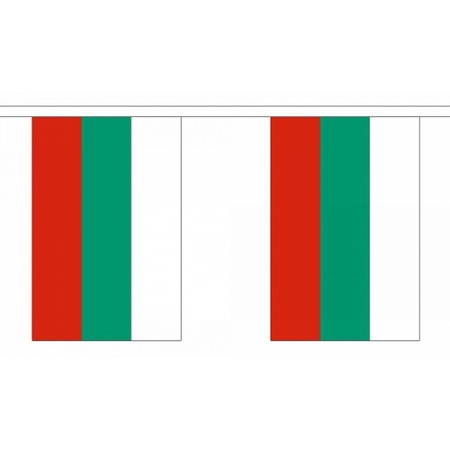 Bulgarije vlaggenlijn 9 m