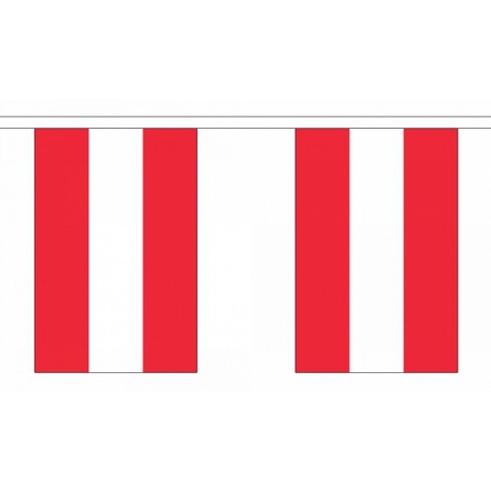 Oostenrijk vlaggenlijn 9 meter