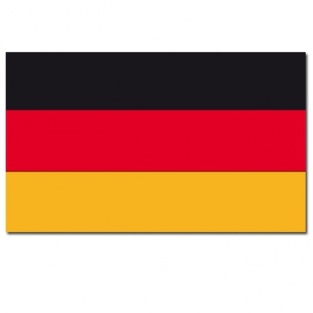 Duitse landen vlag 100 x 150 cm