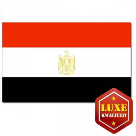 Egyptische landen vlaggen