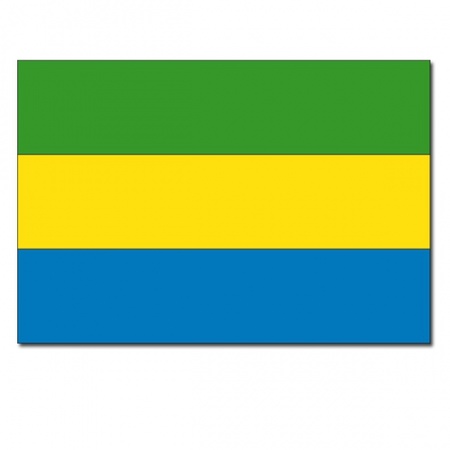 Gabonese landen vlaggen