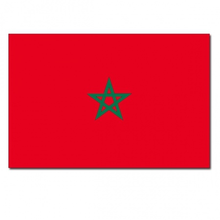 Goede kwaliteit Marokkaanse vlag