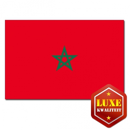 Flag of Morocco, high quality