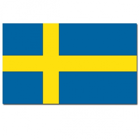 Zweedse landen vlaggen