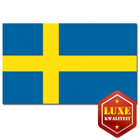 Zweedse landen vlaggen