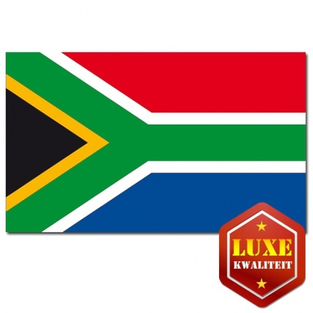 Landen vlaggen van Zuid Afrika
