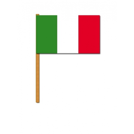 Italiaans zwaaivlaggetje