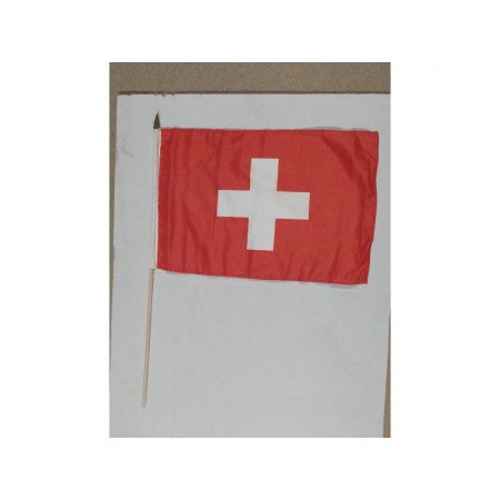 Hand flag Switzerland