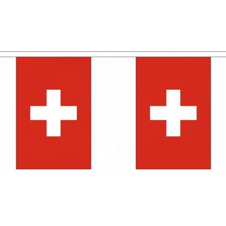Zwitserland vlaggenlijn 9 meter