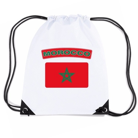 marocco flag nylon bag 