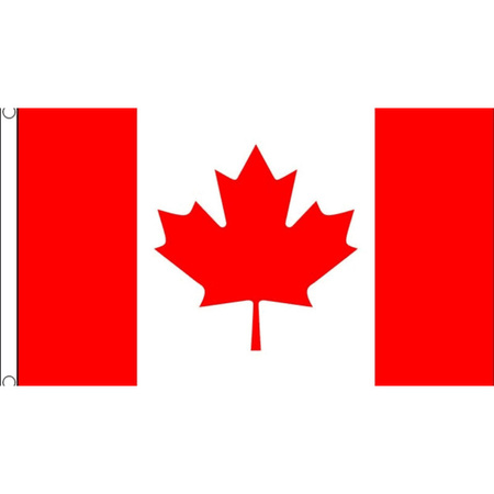 Polyester gevelvlag Canada 150 x 240 cm