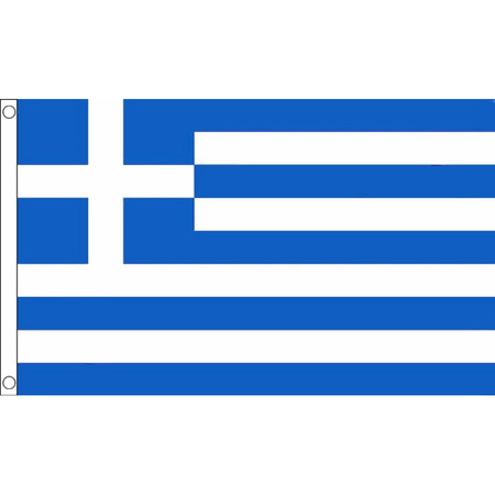 Polyester gevelvlag Griekenland 150 x 240 cm