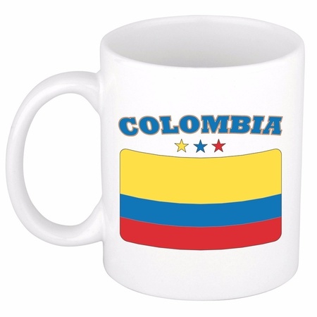 Theemok vlag Colombia 300 ml