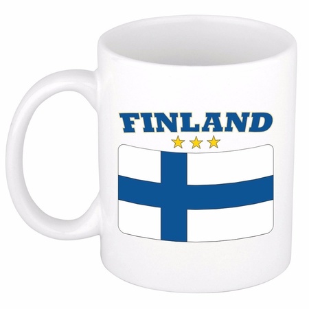 Theemok vlag Finland 300 ml