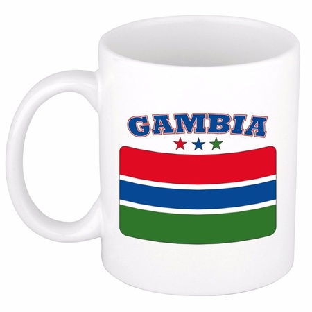 Theemok vlag Gambia 300 ml