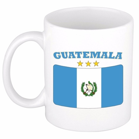 Theemok vlag Guatemala 300 ml