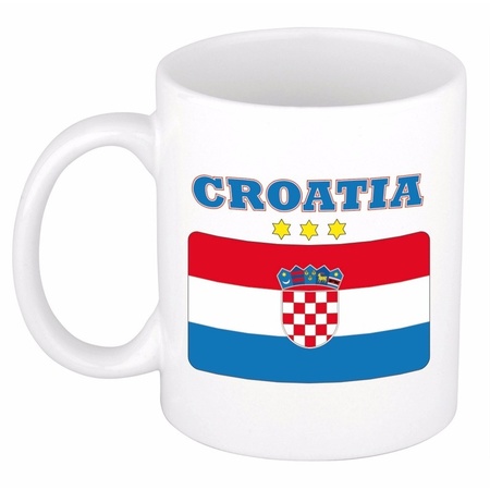 Theemok vlag Kroatie 300 ml