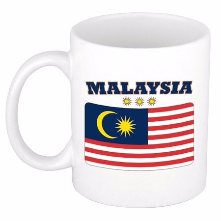 Theemok vlag Maleisie 300 ml