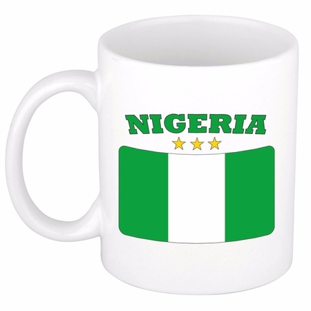 Mug Nigerian flag