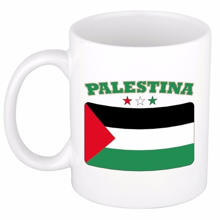 Theemok vlag Palestina 300 ml