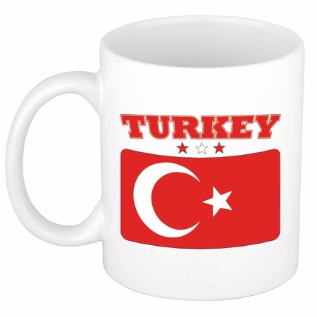 Theemok vlag Turkije 300 ml