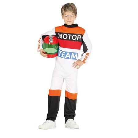 Motor racer costume for kids