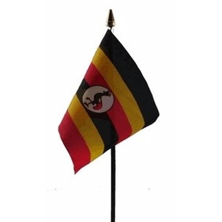Oeganda mini vlag landen versiering