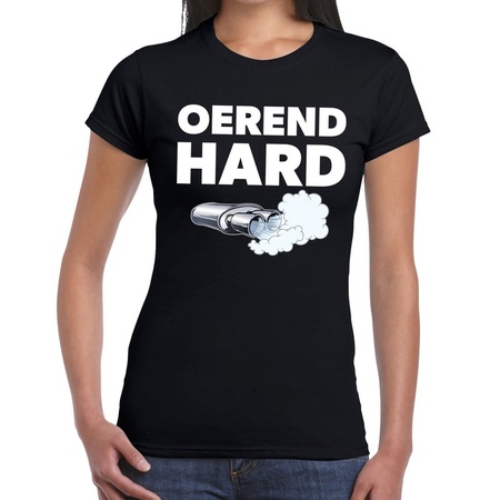 Oerend hard t-shirt black women