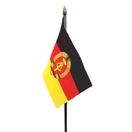 Oost Duitsland mini vlag landen versiering