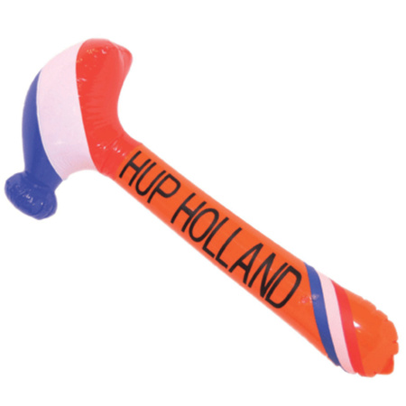Opblaasbare hamer Hup Holland 91 cm - Oranje supporters