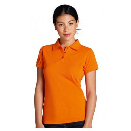Centimeter Verward zijn conversie Goedkope oranje dames polo in oranje artikelen winkel Oranjeshopper