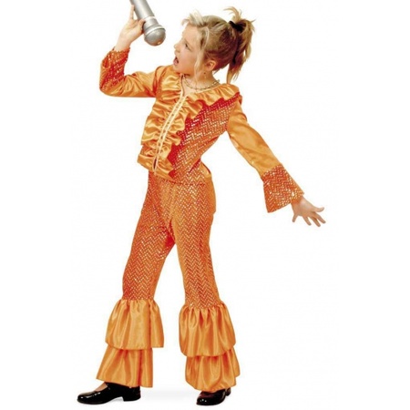 Disco costume orange