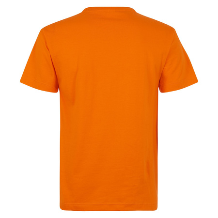 Grote oranje t-shirts kleding