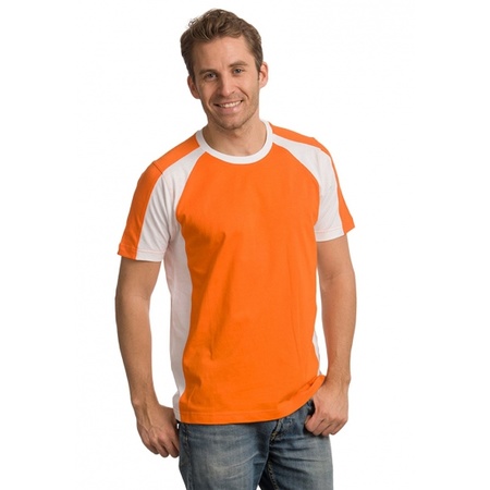 Oranje supporters shirt voor heren