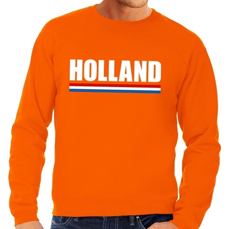 Orange Holland supporter sweater men