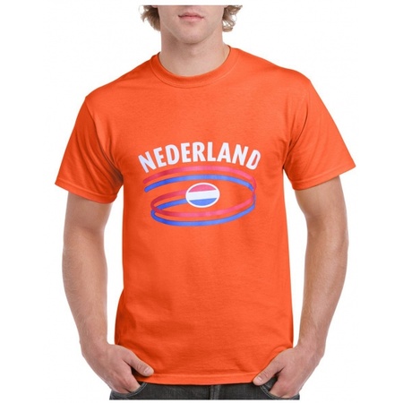 Koningsdag heren shirt Nederland oranje