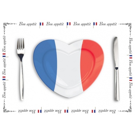 Frankrijk thema 50 placemats