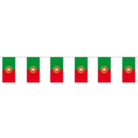 Portugal vlaggetjes versiering