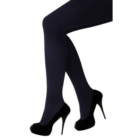 Petes tights black with fly for ladies