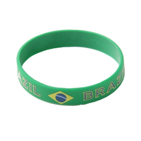 Siliconen armband Brazilie