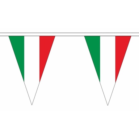 Italie decoratie vlaggenlijn 20 meter