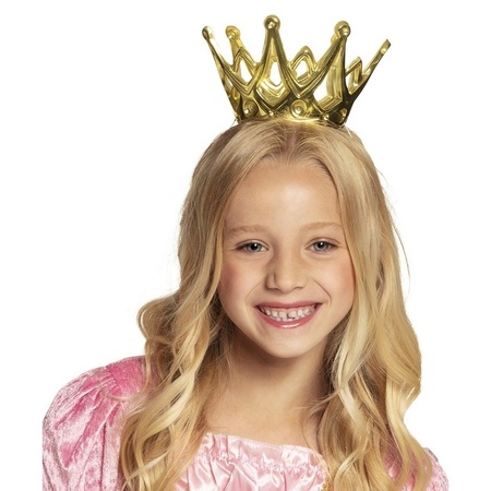 Princess crown women/girls gold