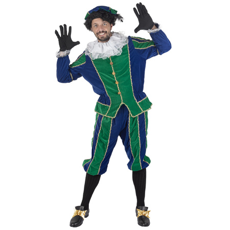 Piet costume green/blue unisex