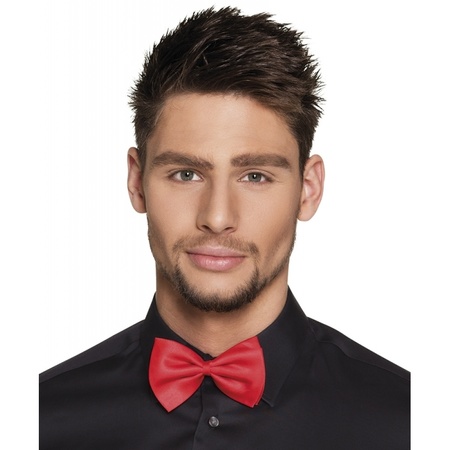 Red bow tie 11 cm for men/women