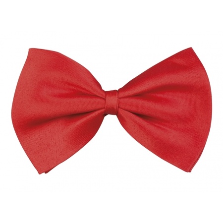 Red bow tie 11 cm for men/women