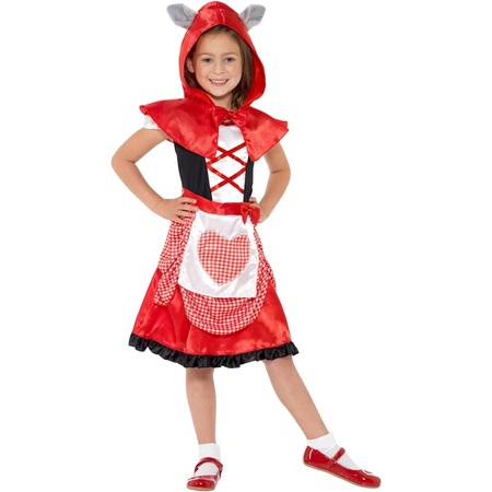 Roodkapje kostuum voor meisjes