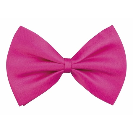 Pink bow tie 11 cm for men/women