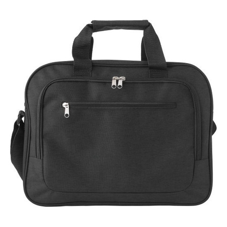 Shoulder bag/briefcase/work bag black 40 x 30 cm