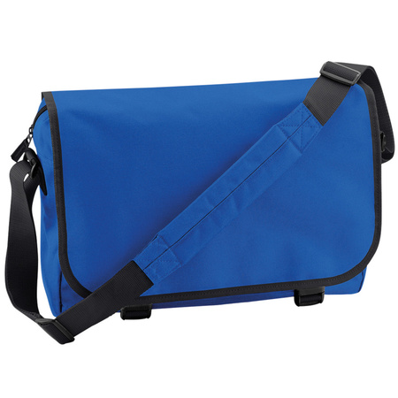 Schoudertas/Messenger bag - blauw - heren/dames - 41 x 31 x 12 cm