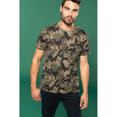 Soldaten / leger verkleedkleding camouflage shirt heren